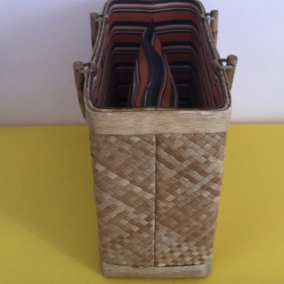 Late spade bag Bamboo handles - Picture 2 of 3